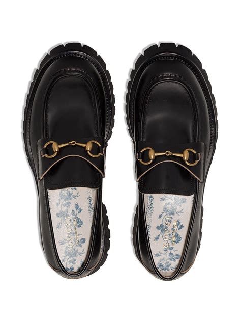 gucci horsebit chunky loafers